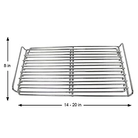 Expert Grill Stainless Steel Cooking Grate, Stainless steel construction