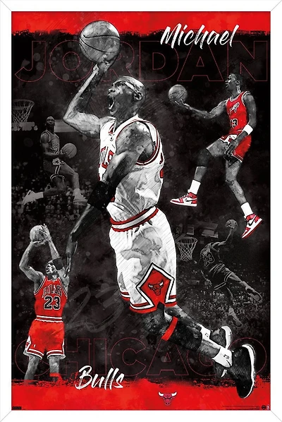 Michael Jordan - Sketch Wall Poster