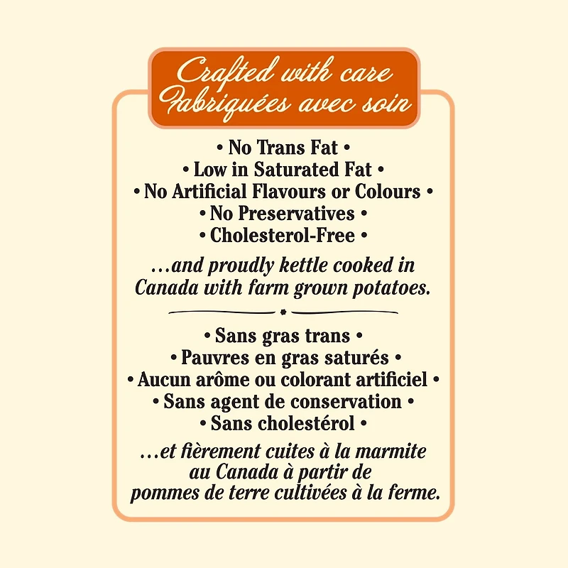 Miss Vickie's Honey Dijon flavour Kettle Cooked Potato Chips