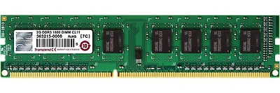 TRANSCEND 2GB DDR3 1600 U-DIMM 1Rx8 (TS256MLK64V6N)