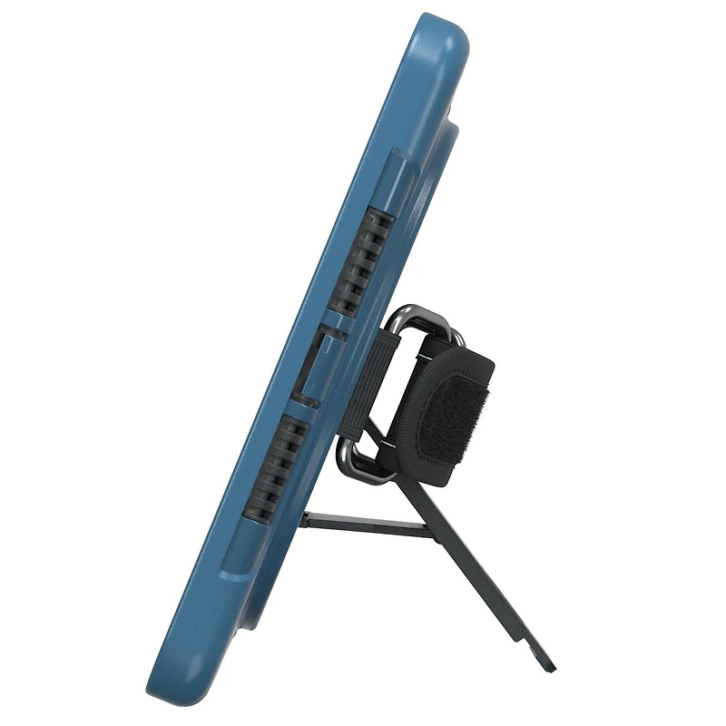 Étui de protection CTA Digital avec béquille rotative à 360 degrés intégrée pour iPad 7e et 8e génération 10.2 pouces, iPad Air 3 et iPad Pro 10.5 pouces - Bleu