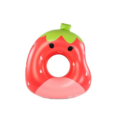 BigMouth x Squishmallows Scarlet le flotteur à la fraise Flotteur de piscine, 8 ans et plus
