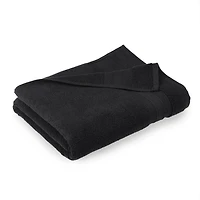 hometrends Solid 100% Cotton Bath Towel, 1 Piece, 550 GSM, Highly Absorbent & Soft Bathroom Black, 30" x 54"