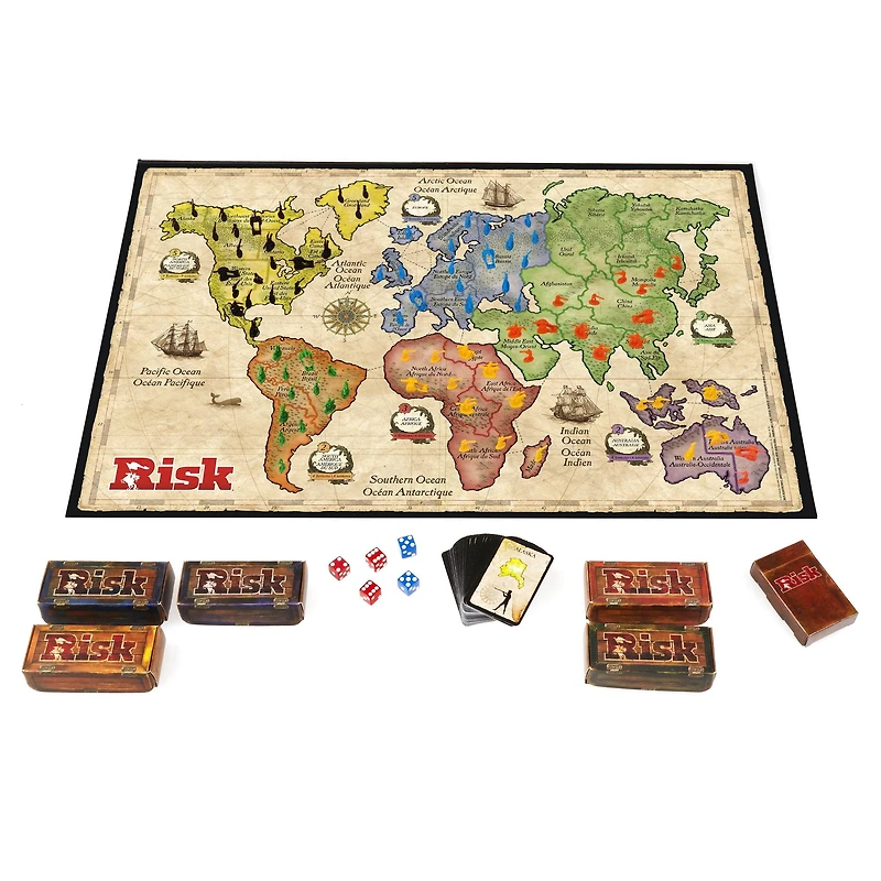 Risk Strategy Board Game, 10 Years and up