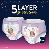 Goodnites Girls' Nighttime Bedwetting Underwear, Jumbo Pack, XS, S/M, L, XL | 15-9 Count