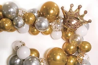 Way to Celebrate Gold and Silver Balloon Arche Kit, easy-to-assemble