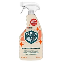 Family Guard™ Disinfectant All Purpose Cleaner, Kills 99.99% of Germs, Citrus Scent, 946mL