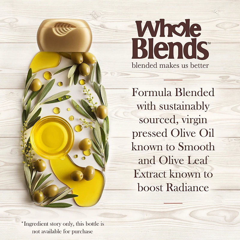 Garnier Whole Blends Legendary Olive Transforming Leave-in Conditioner. Paraben-Free, Silicone-Free, 300 ML