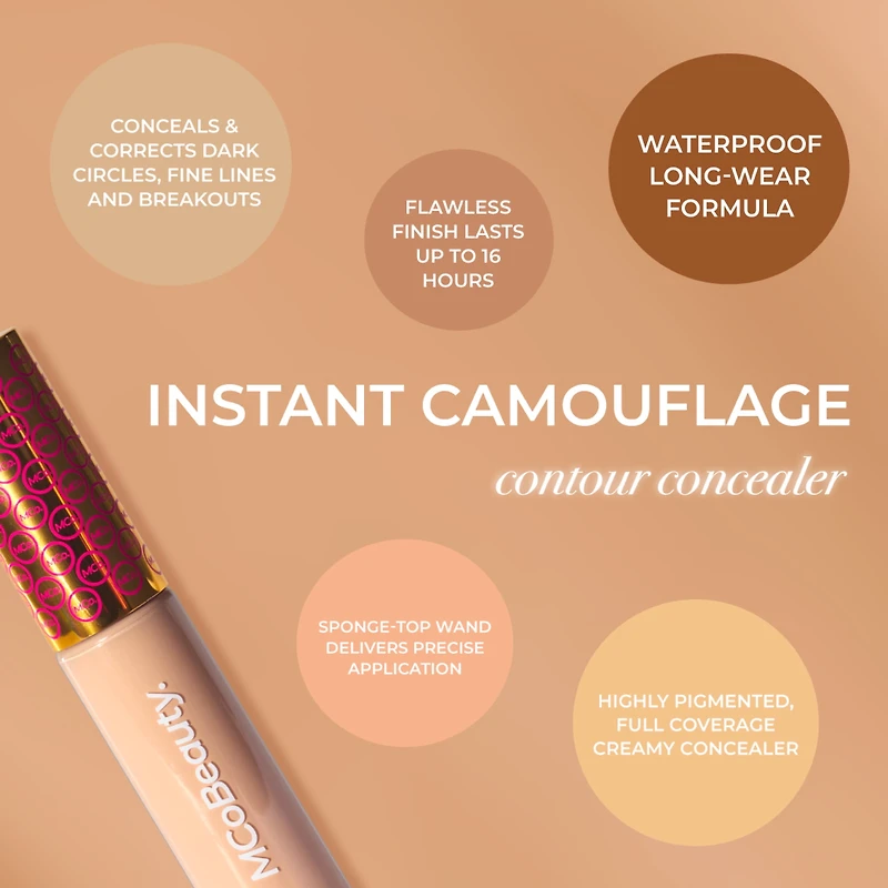 MCoBeauty - Instant Concealer Camouflage & Contour