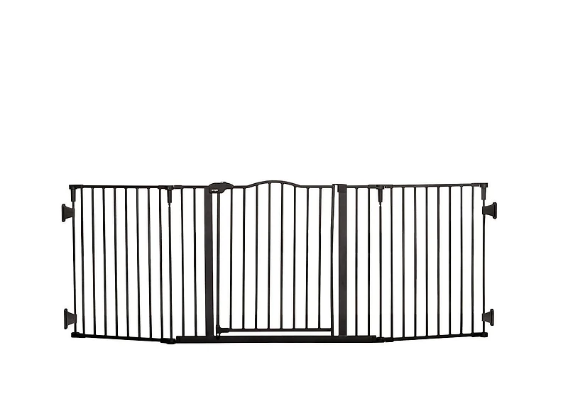 Regalo Black Arched Flexi Gate