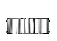 Regalo Black Arched Flexi Gate