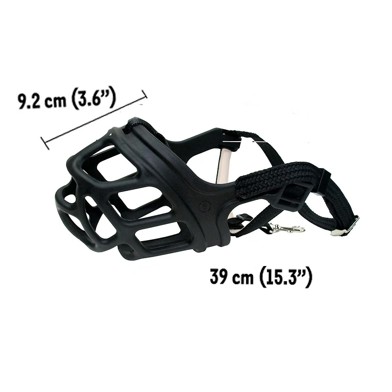 Muselière Alpha Zeus pour chien, grandeur 5, très grande