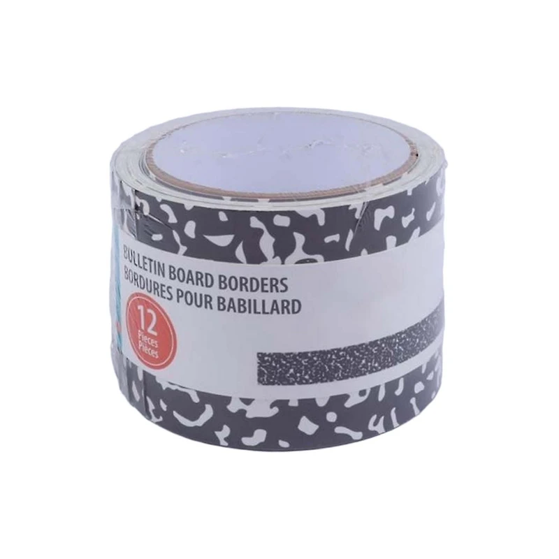 Bordures Pen+Gear pour babillards, marbrées, 12 pièces