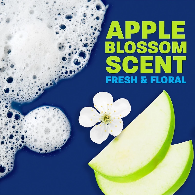 Savon à vaisselle Dawn Ultra EZ-Squeeze, détergent à vaisselle liquide, élimine les bactéries, parfum Fleurs de pommier, 443 ml 443ML