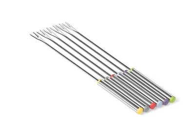 Starfrit Fondue Forks, Set of 6 stainless forks