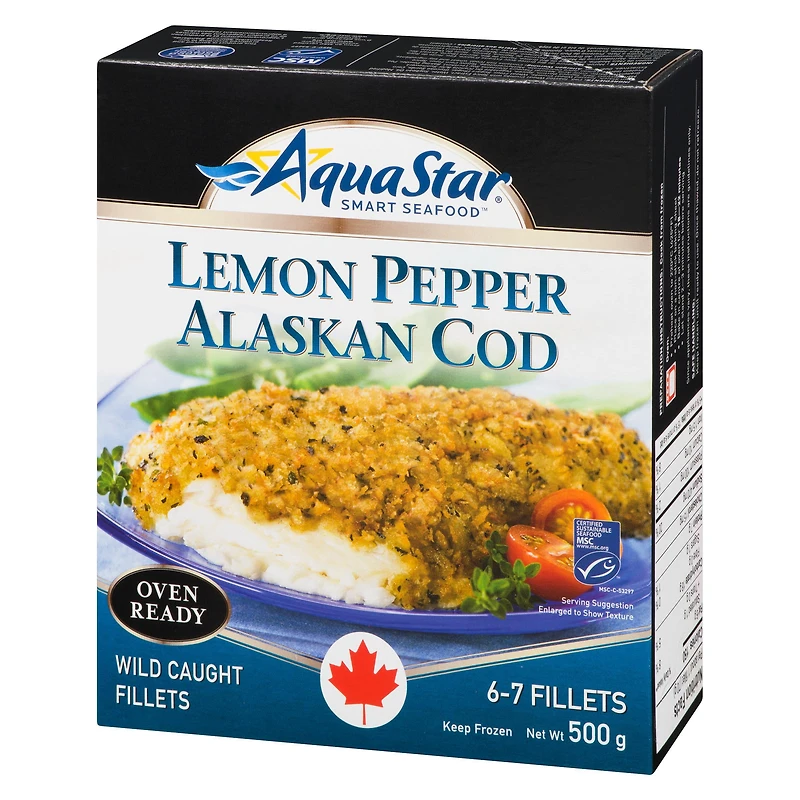 Lemon Pepper Oven Ready Alaskan Cod