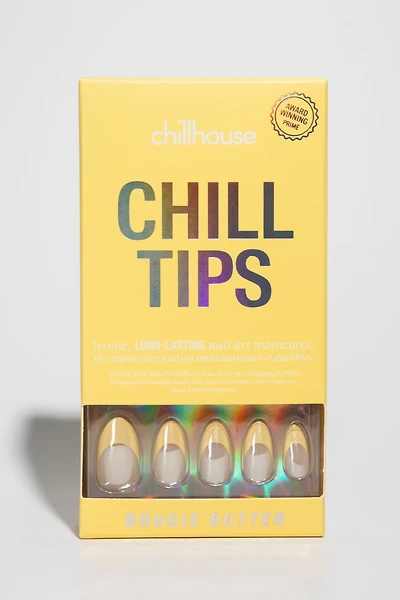 Chillhouse - Ongles à coller - Amande - Bougie Butter - 30 ongles