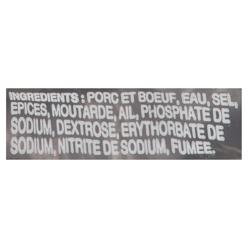 Anneaux de saucisse ukrainienne double fumé de Grimm's