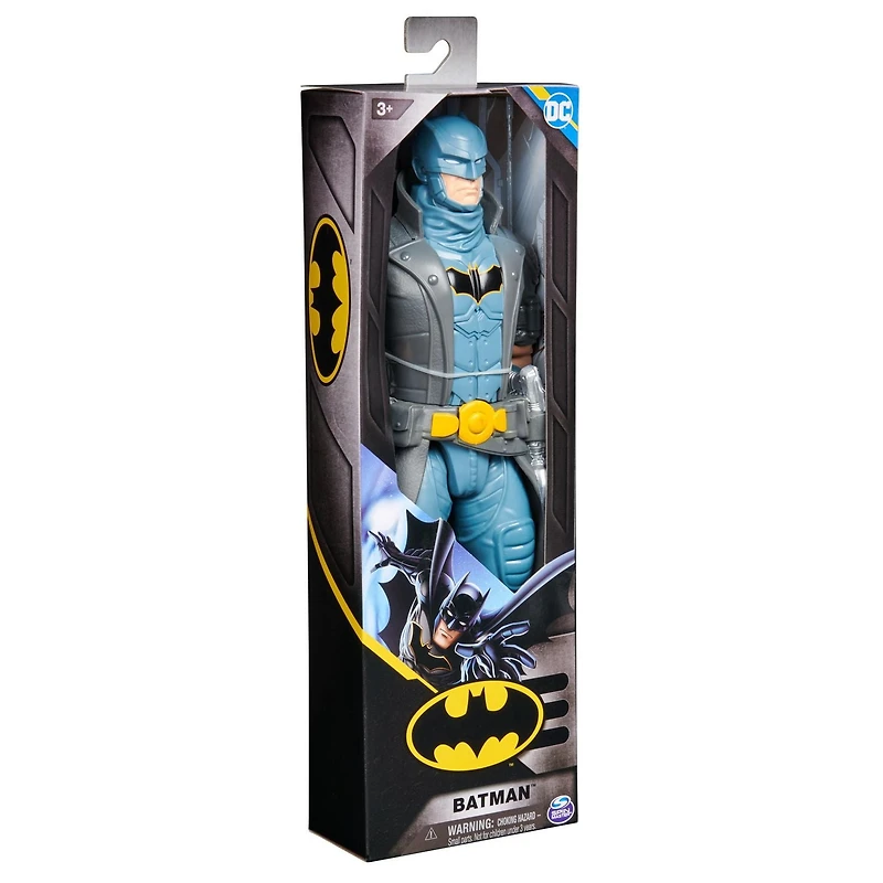 DC Comics, Batman Action Figure, 12-inch Super Hero Collectible Kids Toys for Boys and Girls, Ages 3+