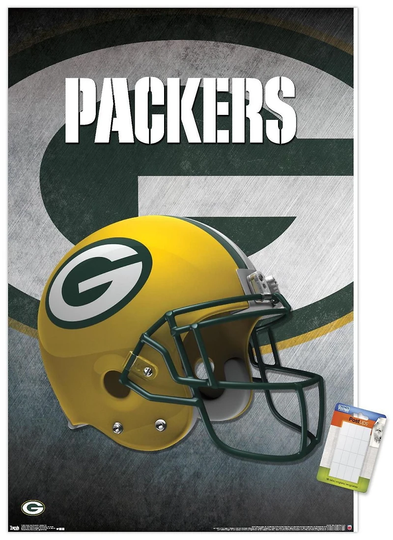 NFL Green Bay Packers - Helmet 16 Wall Poster