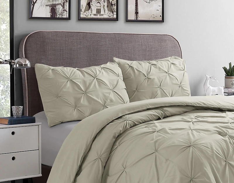 Swift Home Pintuck Comforter Set