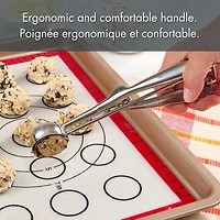 Cuillère à Biscuit Mainstays avec Gâchette, en Acier Inoxydable Cuillère à biscuit avec gâchette