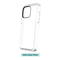 onn. iPhone 15 Pro Rugged Phone Case with Holster and 360˚ Rotating Clip, Antimicrobial, 21 ft. Drop Protection