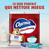 Papier hygiénique Charmin Ultra Résistant, 30 rouleaux triples = 90 rouleaux réguliers, papier hygiénique à 2 épaisseurs 30CT