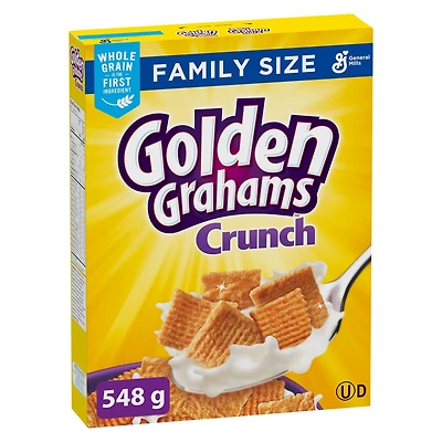 Golden Grahams Crunch Cereal, Family Size