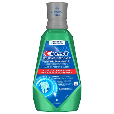 Crest Pro-Health Advanced Maximum Cavity Protection Mouthwash - Mild Mint, 1L
