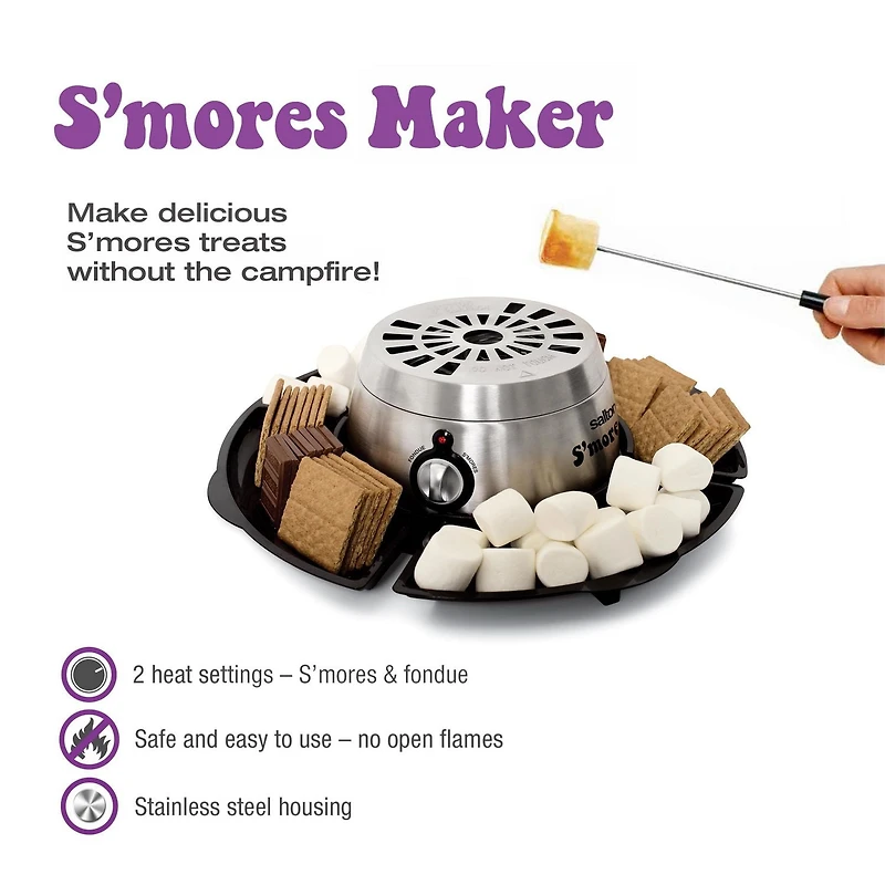 Salton S'mores & Fondue Maker SP1717