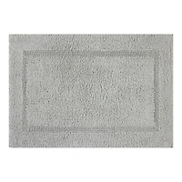 Tapis de bain réversible en coton Better Homes & Gardens, argent doux, 43 x 61 cm 100 % coton, 17 po x 24 po