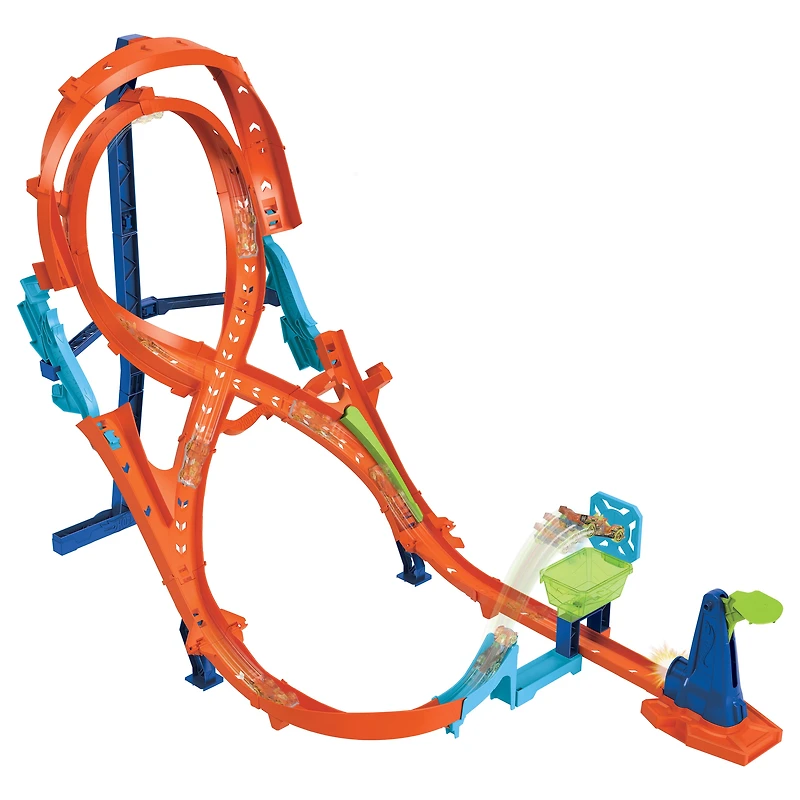 Hot Wheels Coffret piste Saut en 8 vertical
