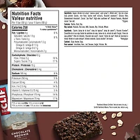 CLIF BAR , Barre Énergétique Saveur de Brownie au Chocolat, 70 % d'Ingrédients Biologiques, Sans Arômes Artificiels