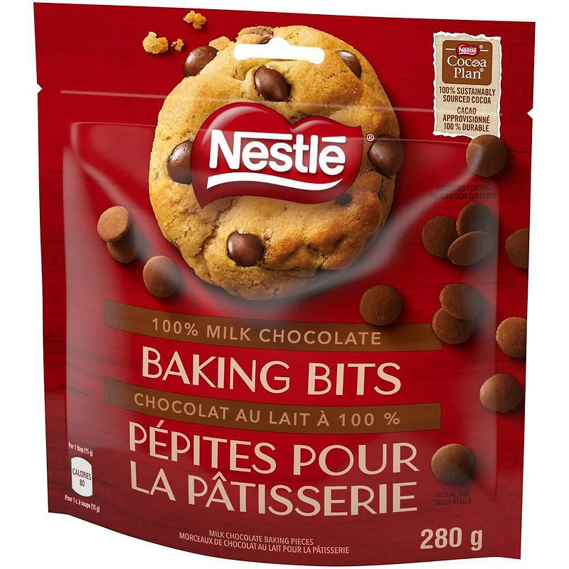 Pépites pour la pâtisserie Chocolat au lait à 100 % de NESTLÉ