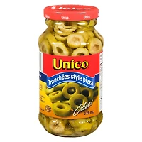 Unico Sliced Pizza Olives, 375 mL
