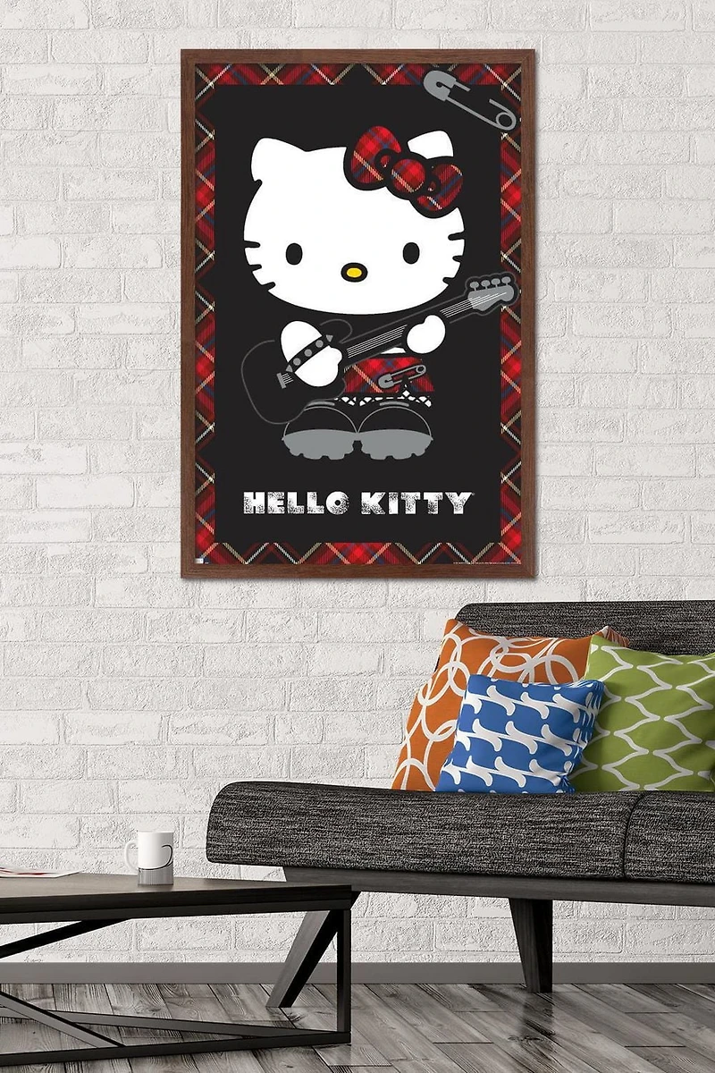 Hello Kitty - Punk Wall Poster, 22.375" x 34"