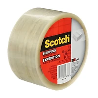 Scotch® Shipping Packaging Tape 3710, 48 mm x 50 m, 1 Roll/Pack