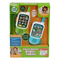 LeapFrog® Clever Heroes Walkie-Talkies™ with 1,000-Foot Range - English Version, 3+ Yrs, LF HERO TALKIES EN