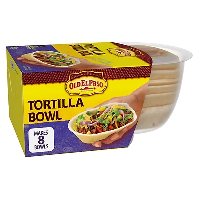 Old El Paso Bols de Tortilla Souples à la farine, 189 g, 8 unités 189g