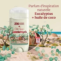 Old Spice GentleMen's Collection Deodorant Aluminum Free Eucalyptus with Coconut Oil, 85g