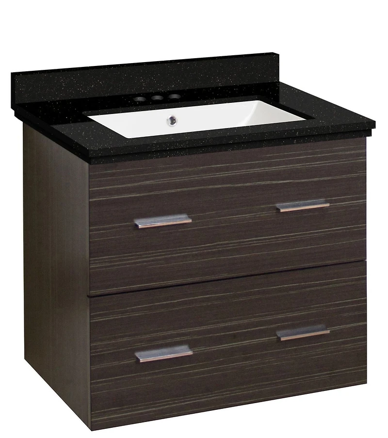 American Imaginations 23.75-in. W Vanity Set Dawn Grey AI-18564