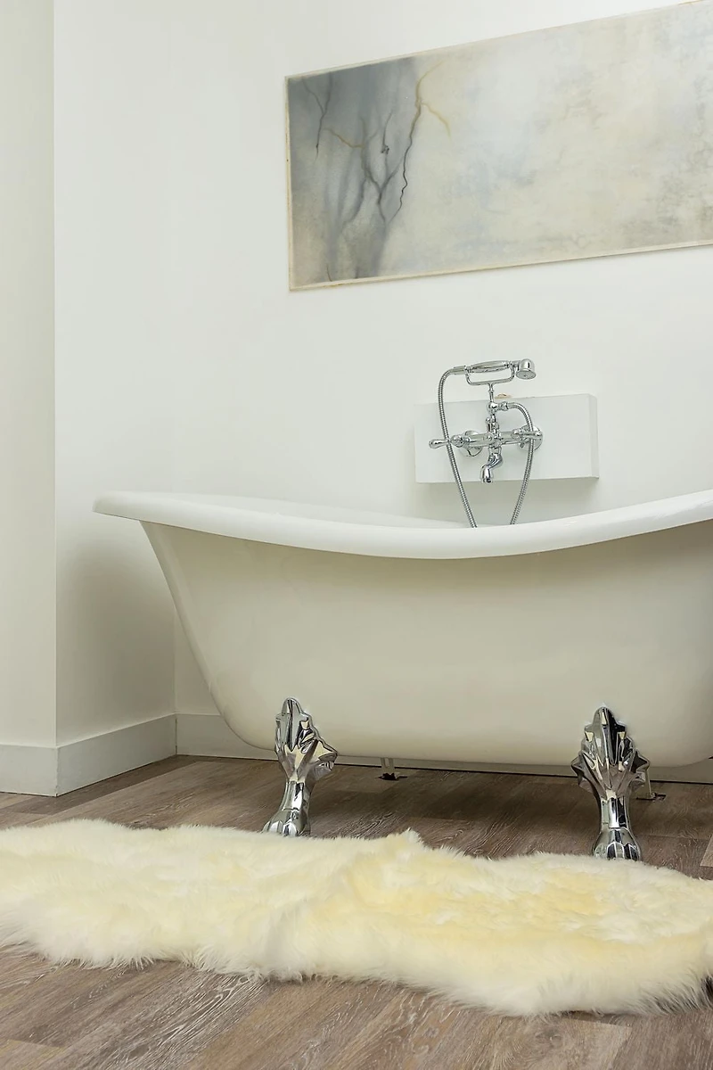 H-Natural New Zealand Sheepskin Rug