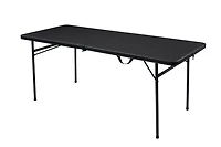 Mainstays Table pliante 6 pieds, noire