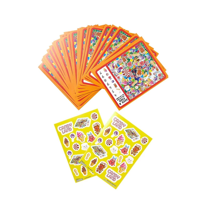 Candyland Valentine's Day Cards, 32 Count, Classroom Exchange Cards