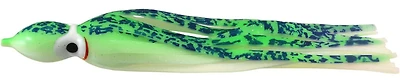 Delta Tackle D-04104 Jumbo Squid Body 9", Green/Glow, 2pk, Jumbo Squid Body 9"