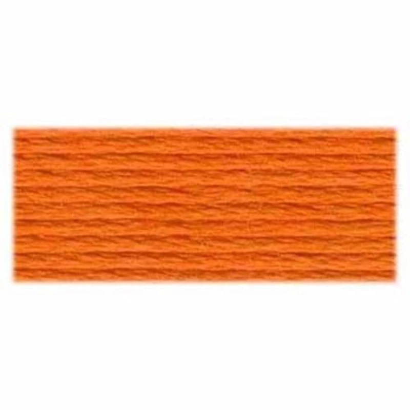 DMC Cotton 6 Strand Floss 8m – Orange Embroidery Thread, 6 Strand