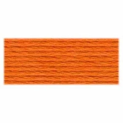 DMC Cotton 6 Strand Floss 8m – Orange Embroidery Thread, 6 Strand