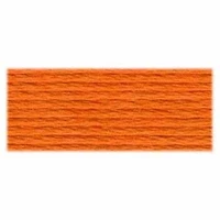 DMC Cotton 6 Strand Floss 8m – Orange Embroidery Thread, 6 Strand