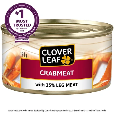 Clover Leaf Crabmeat with 15% Leg Meat